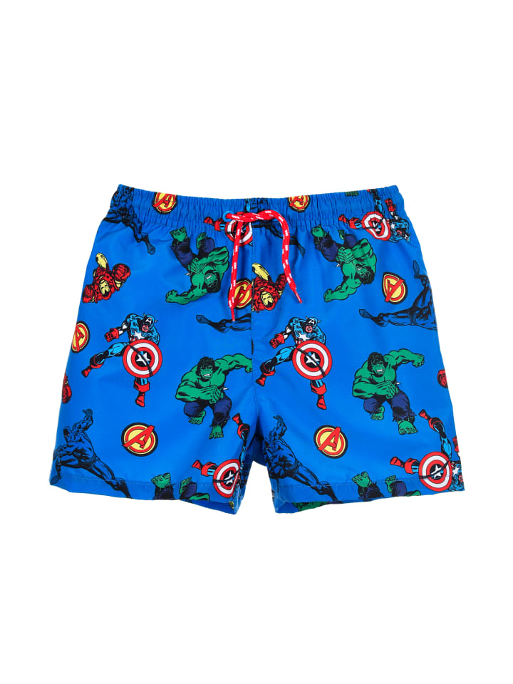 Avengers Плавки-шорты синего цвета
Avengers Плавки-шорты синего цвета