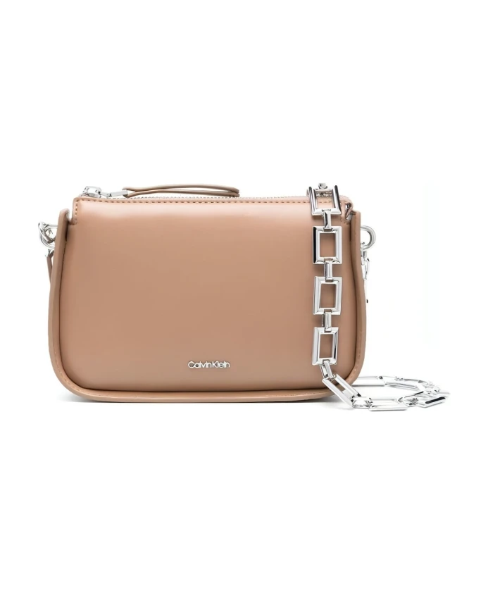 Цепная сумка-клатч через плечо Calvin Klein, бежевый
Цепная сумка-клатч через плечо Calvin Klein, бежевый
