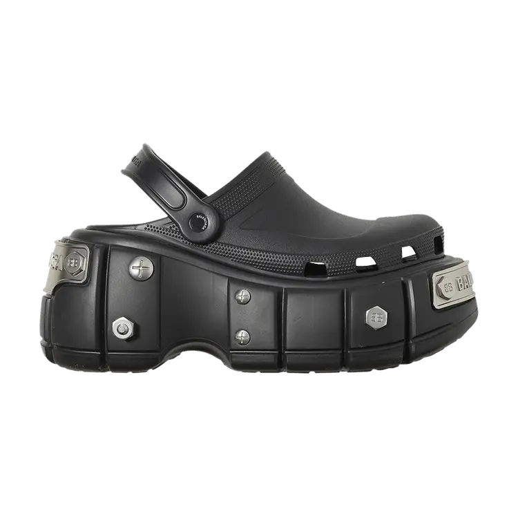 Кроссовки Crocs x Balenciaga HardCrocs Sandal 'Black', черный
Кроссовки Crocs x Balenciaga HardCrocs Sandal 'Black', черный