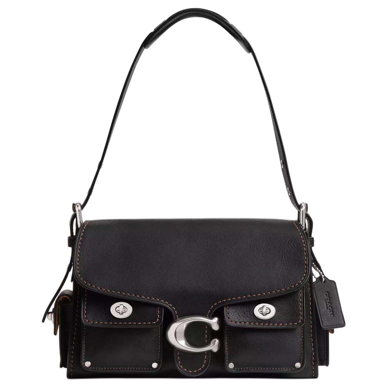 CargoSoft Tabby Натуральная Кожаная Байкерская Сумка Через Плечо Женская Среднего Размера Черная COACH
CargoSoft Tabby Натуральная Кожаная Байкерская Сумка Через Плечо Женская Среднего Размера Черная COACH