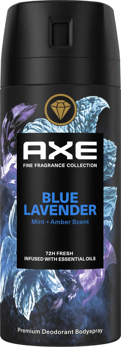 Деоспрей Голубая Лаванда 150 мл AXE
Деоспрей Голубая Лаванда 150 мл AXE