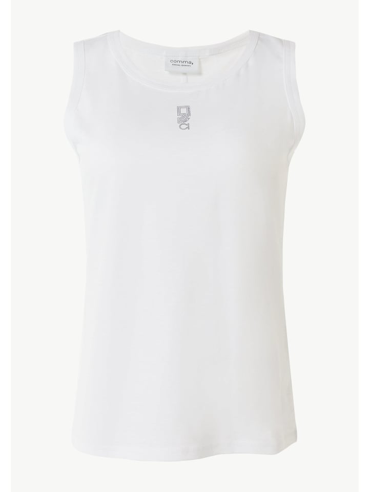 Comma Футболка белого цвета (0100)
Comma Футболка белого цвета (0100)