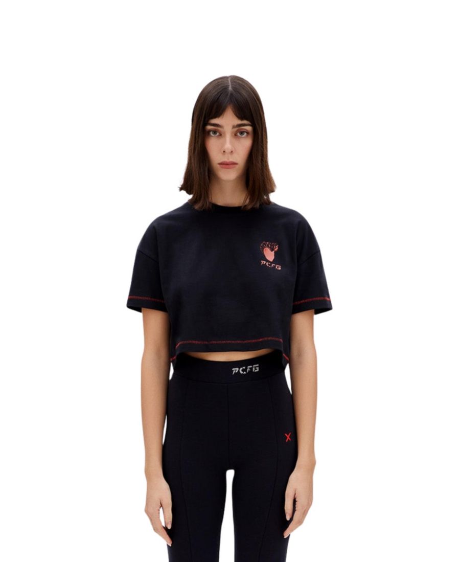 Женская укороченная футболка из хлопка с декоративной строчкой PCFG, Black, Черный, Женская укороченная футболка из хлопка с декоративной строчкой PCFG, Black
Женская укороченная футболка из хлопка с декоративной строчкой PCFG, Black, Черный, Женская укороченная футболка из хлопка с декоративной строчкой PCFG, Black