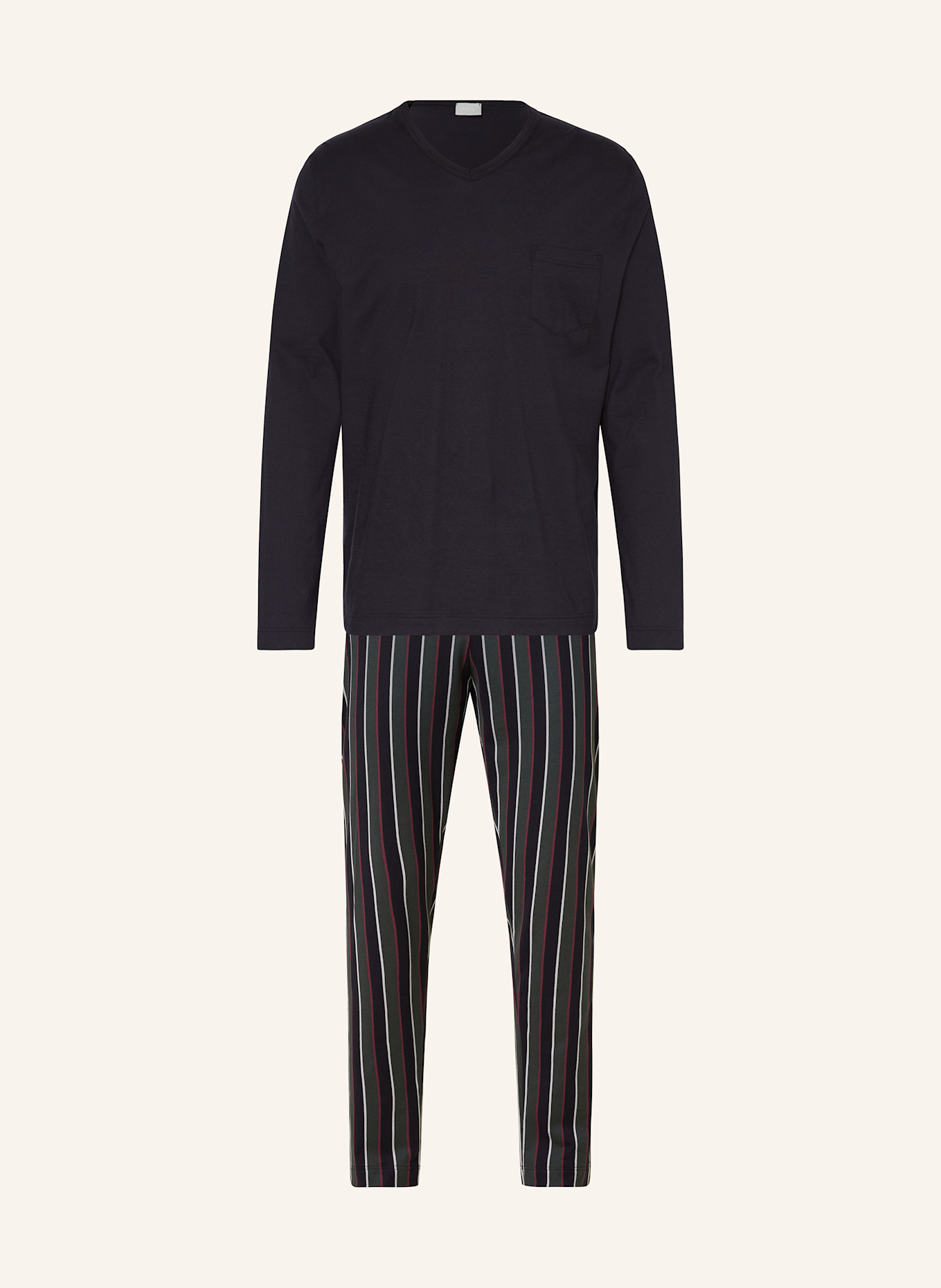 Пижамная серия темная полоска Mey, мультиколор
Пижамная серия темная полоска Mey, мультиколор