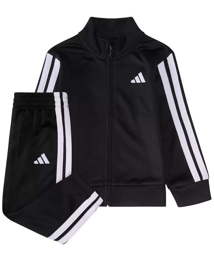 Детский спортивный костюм для мальчиков с длинным рукавом, 2 предмета: куртка и брюки Adidas, черный
Детский спортивный костюм для мальчиков с длинным рукавом, 2 предмета: куртка и брюки Adidas, черный