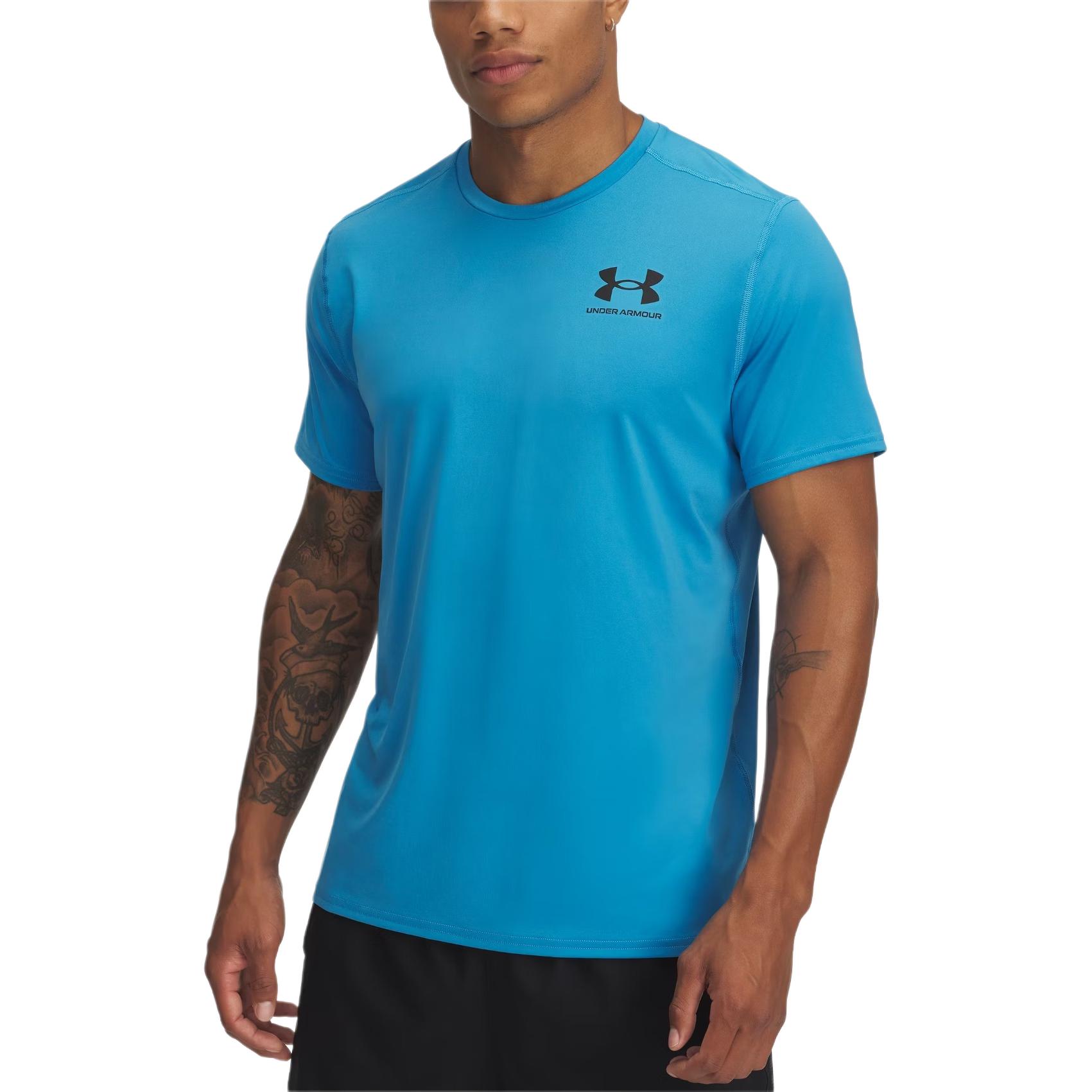 Under Armour Футболка HeatGear мужская Ether Blue/Black, Черный, Under Armour Футболка HeatGear мужская Ether Blue/Black
Under Armour Футболка HeatGear мужская Ether Blue/Black, Черный, Under Armour Футболка HeatGear мужская Ether Blue/Black