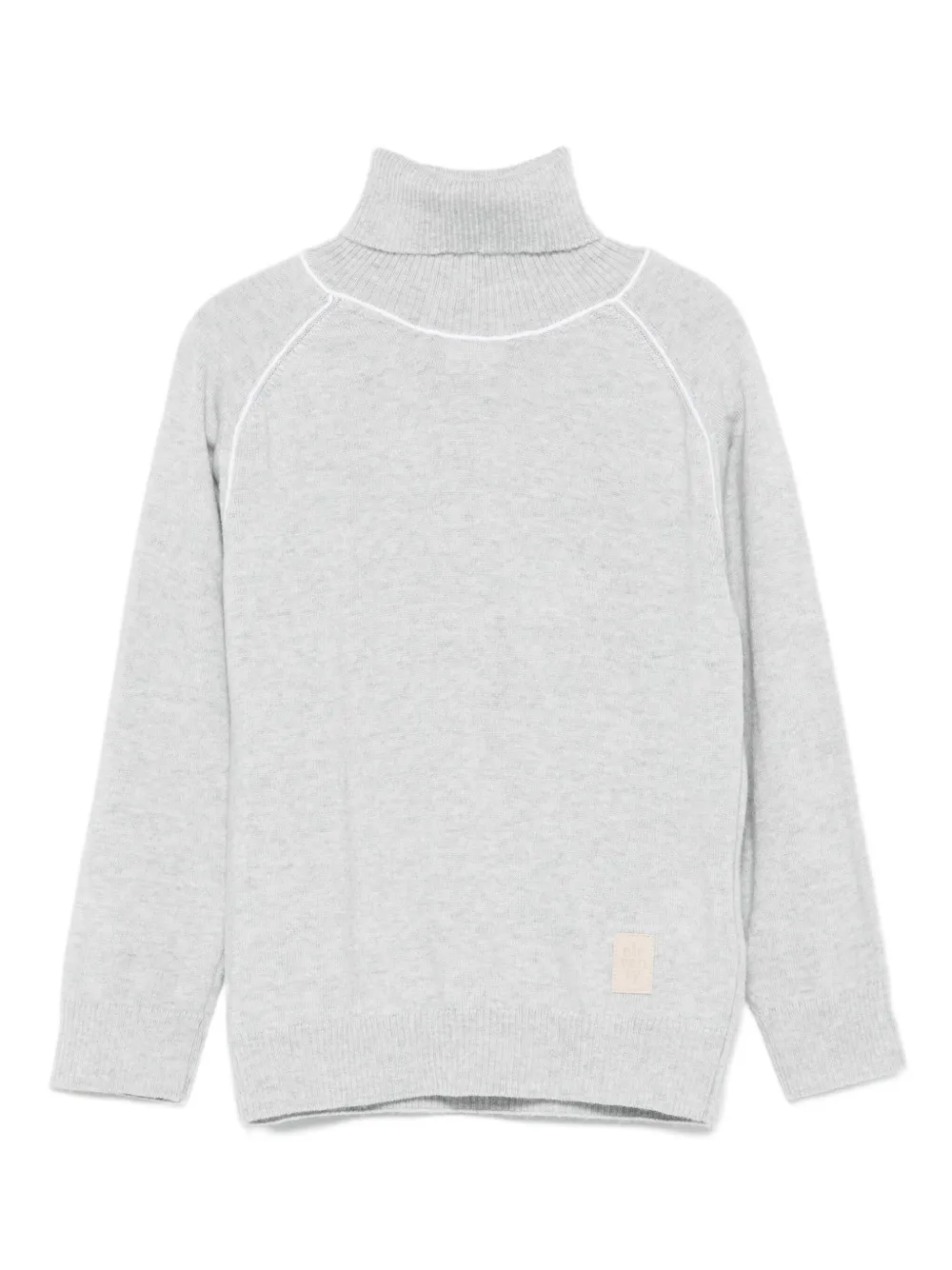 Шерстяной свитер с высоким воротником Eleventy Kids, серый
Шерстяной свитер с высоким воротником Eleventy Kids, серый