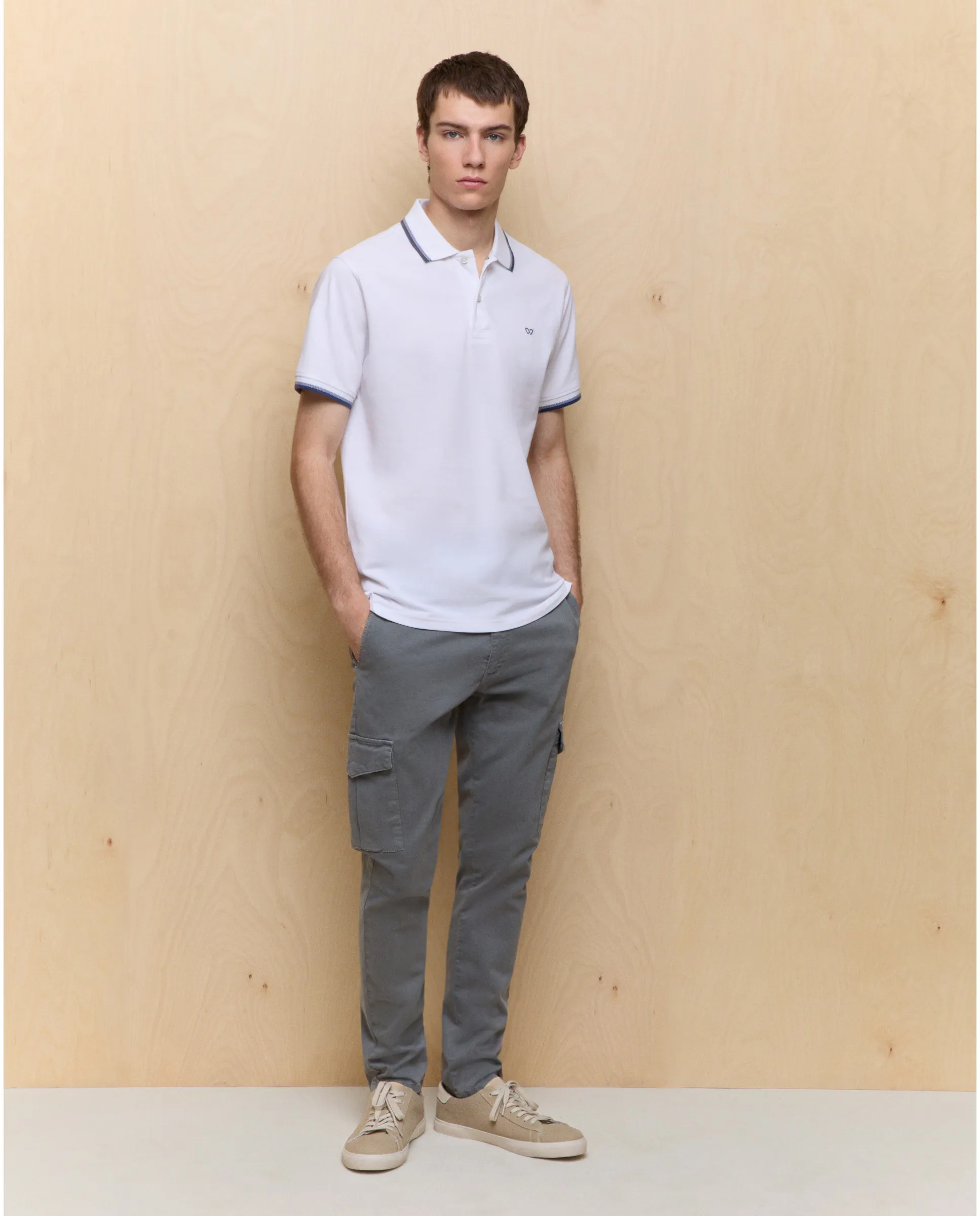 Мужские узкие хлопковые брюки с множеством карманов и эффектом окрашивания ткани Easy Wear, антрацит
Мужские узкие хлопковые брюки с множеством карманов и эффектом окрашивания ткани Easy Wear, антрацит