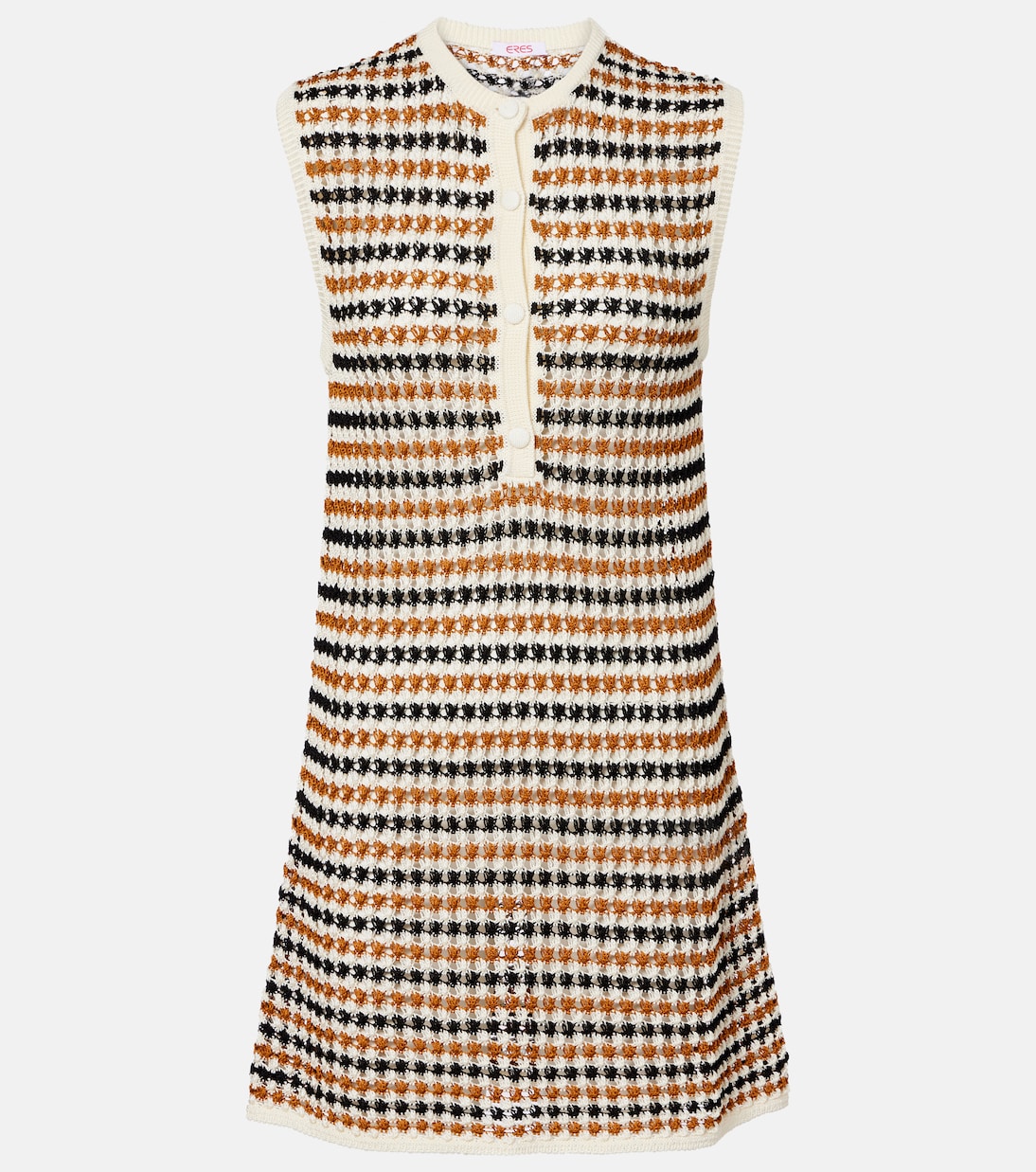 Платье-поло Inedit из хлопковой смеси ажурного плетения Eres, Tempo Noir
Платье-поло Inedit из хлопковой смеси ажурного плетения Eres, Tempo Noir