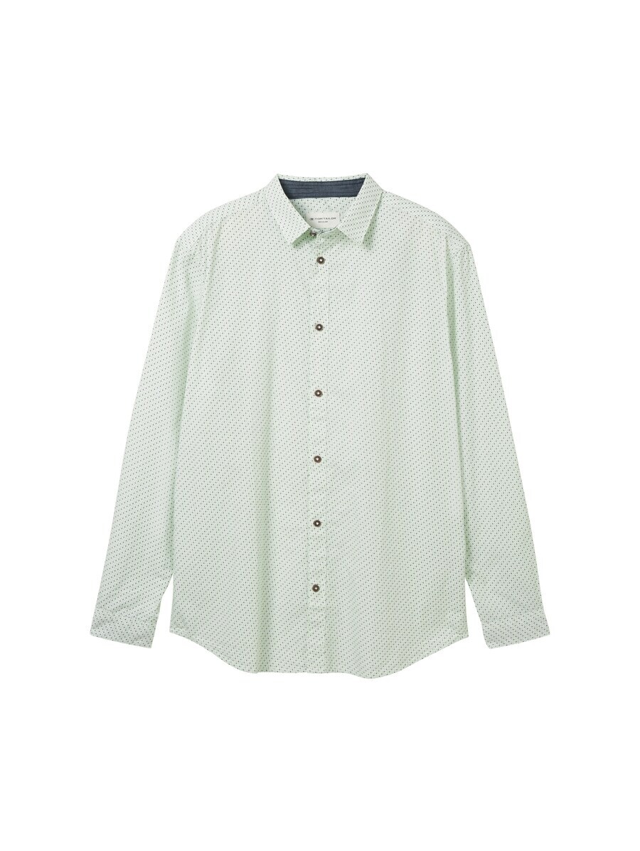 Рубашка TOM TAILOR Regular fit Button Up, мятный/светло-зеленый 
Рубашка TOM TAILOR Regular fit Button Up, мятный/светло-зеленый