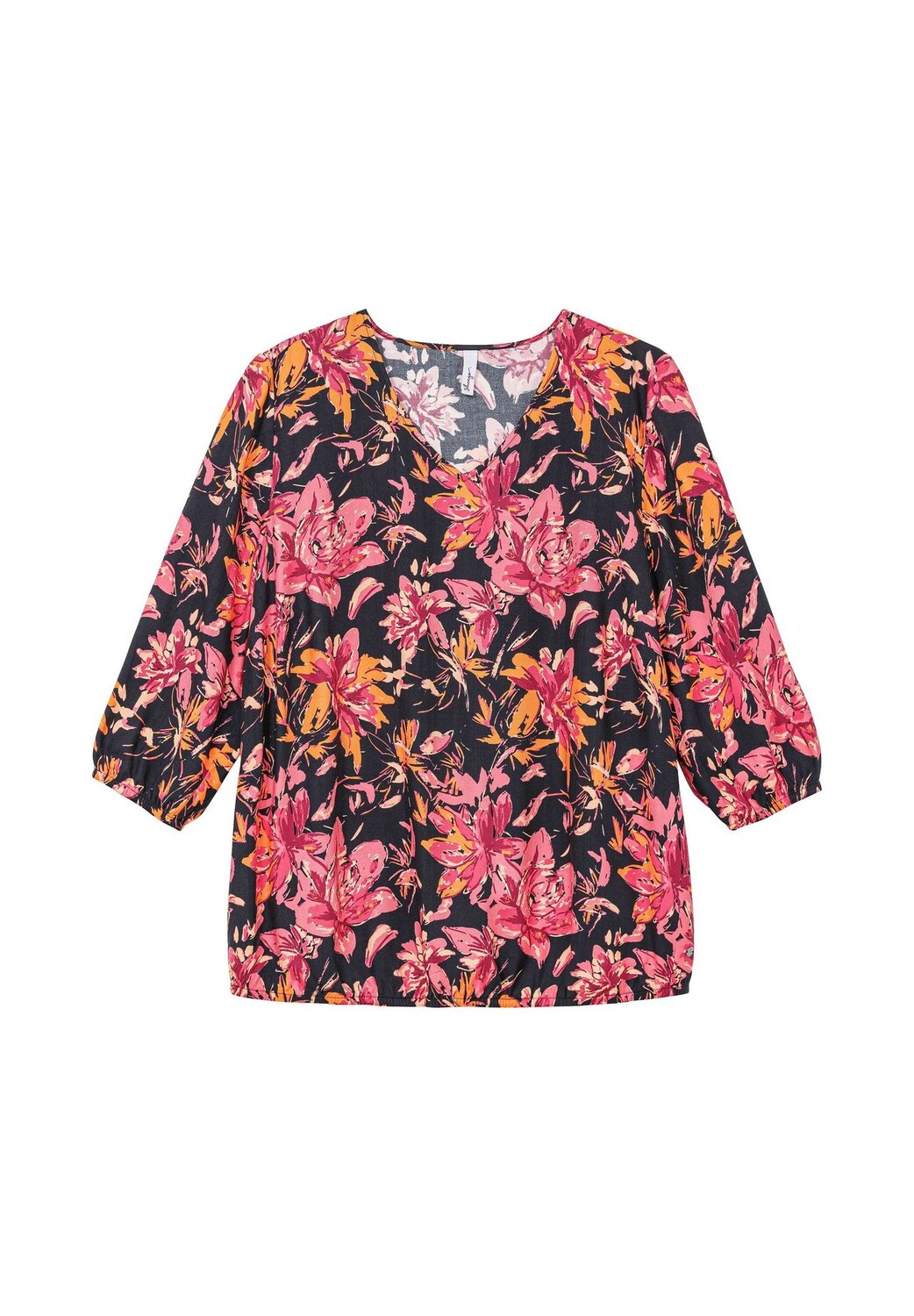 Туника с цветочным принтом и эластичным подолом Sheego, цвет Schwarz Gemustert
Туника с цветочным принтом и эластичным подолом Sheego, цвет Schwarz Gemustert