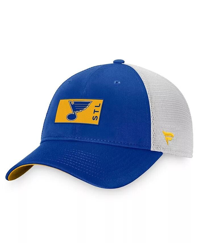 Мужская сине-белая кепка St. Louis Blues Authentic Pro Rink Trucker Snapback Fanatics
Мужская сине-белая кепка St. Louis Blues Authentic Pro Rink Trucker Snapback Fanatics