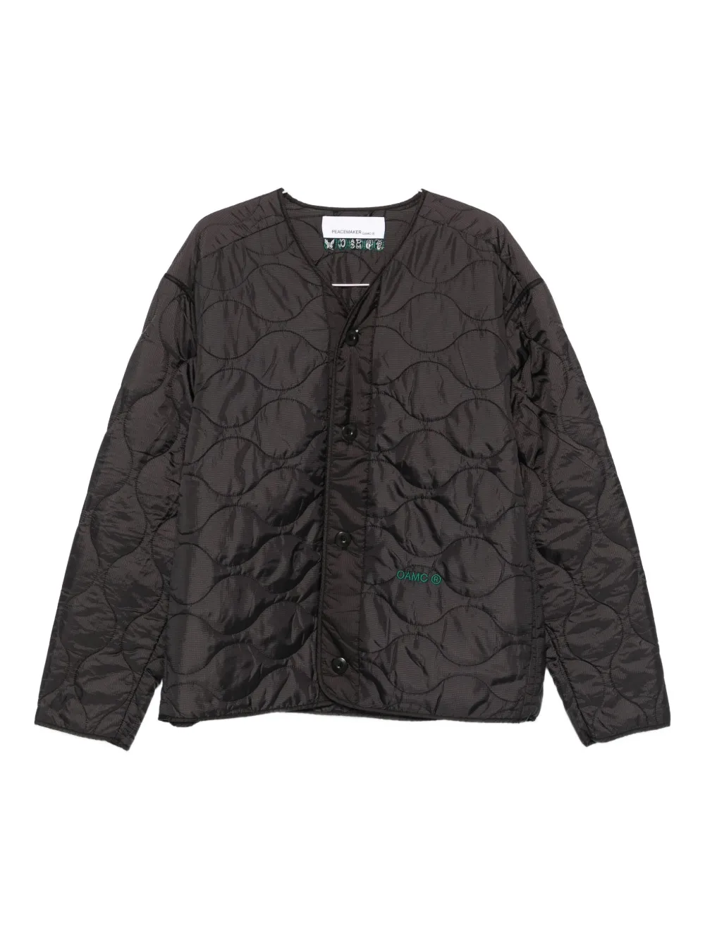 Стеганая куртка Oamc Peacemaker, черный
Стеганая куртка Oamc Peacemaker, черный