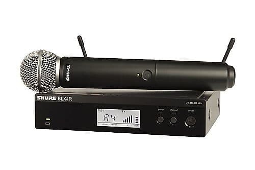Беспроводная микрофонная система Shure BLX24R/SM58
Беспроводная микрофонная система Shure BLX24R/SM58