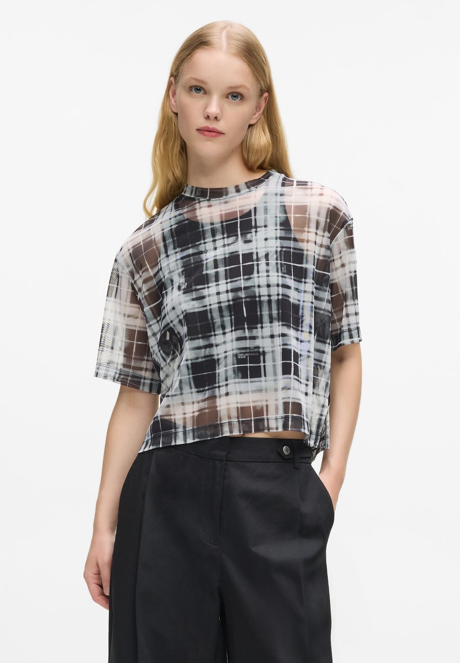 Блуза Karl Lagerfeld Jeans Blouse, Bleached Check Black All Over Print/Black
Блуза Karl Lagerfeld Jeans Blouse, Bleached Check Black All Over Print/Black