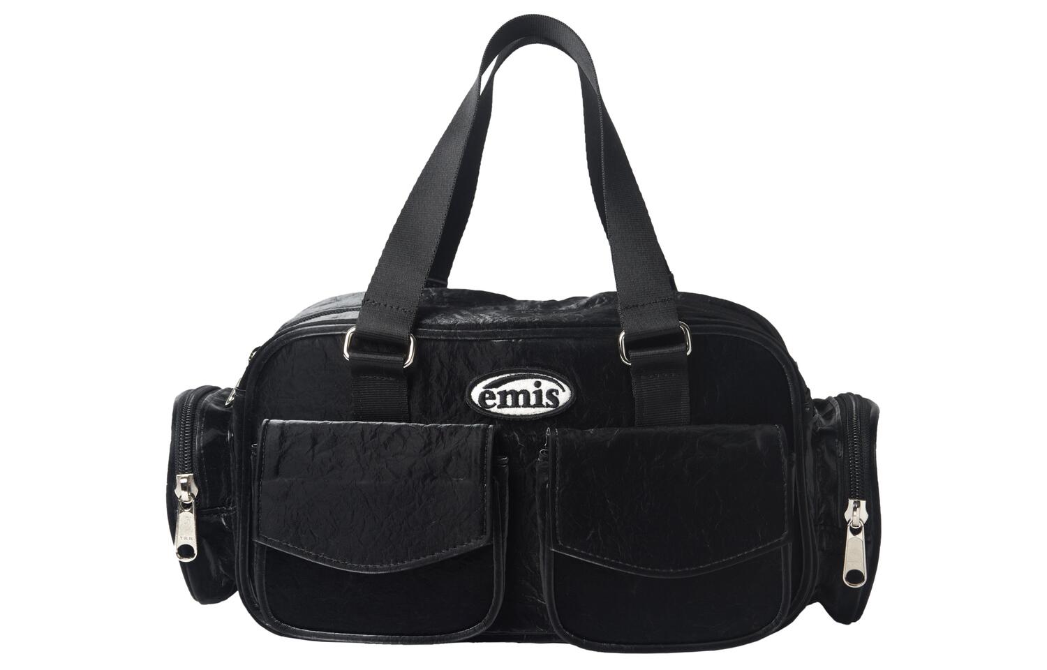 Emis Полиуретановая сумка через плечо унисекс черная, Black
Emis Полиуретановая сумка через плечо унисекс черная, Black