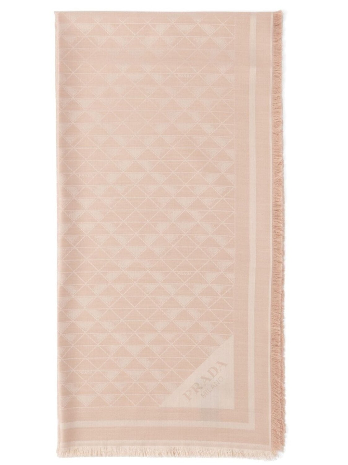 Prada шелковый платок с жаккардовым логотипом, розовый
Prada шелковый платок с жаккардовым логотипом, розовый