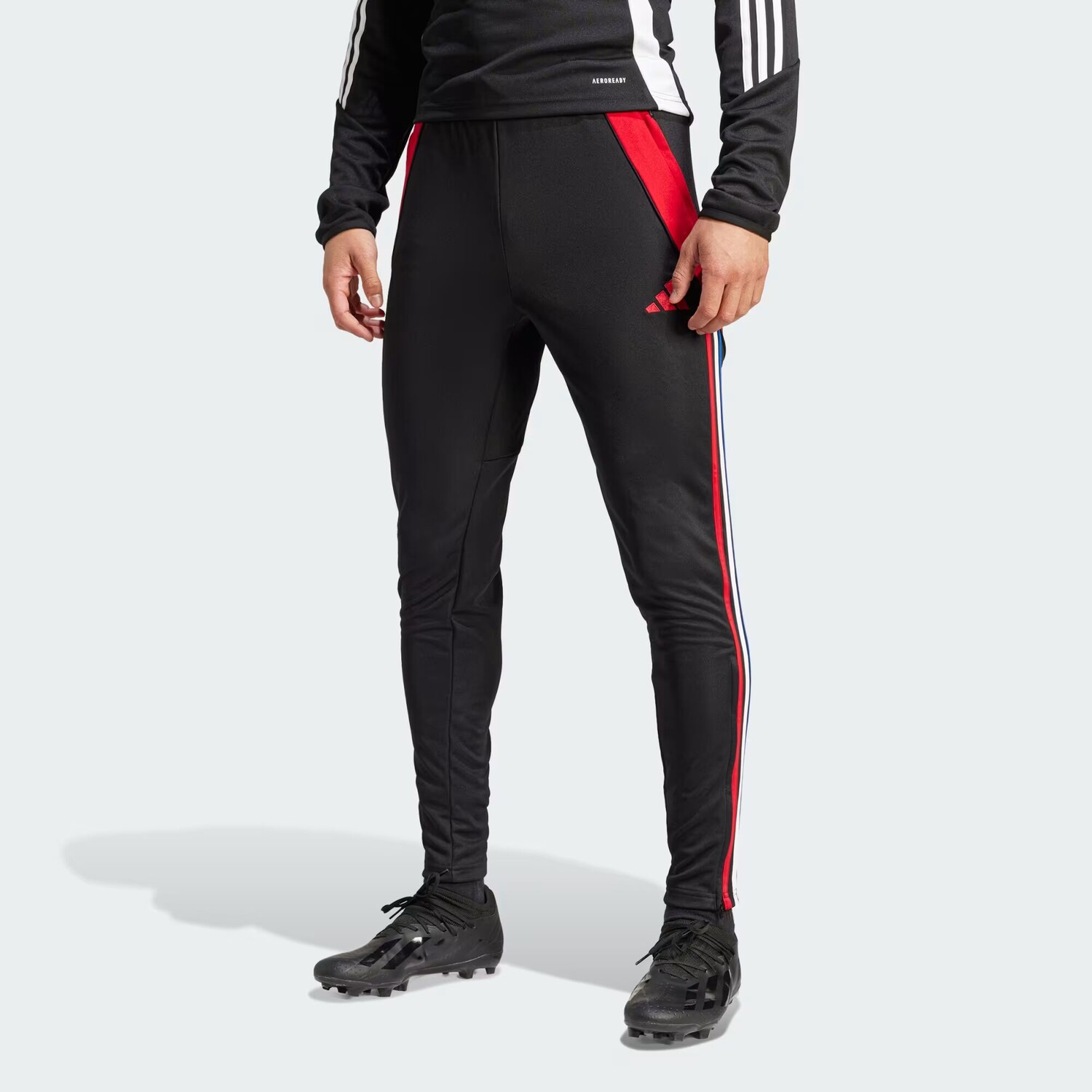 Тренировочные брюки Tiro 24 Adidas, цвет Black/Team Power Red 2/White/Royal Blue
Тренировочные брюки Tiro 24 Adidas, цвет Black/Team Power Red 2/White/Royal Blue