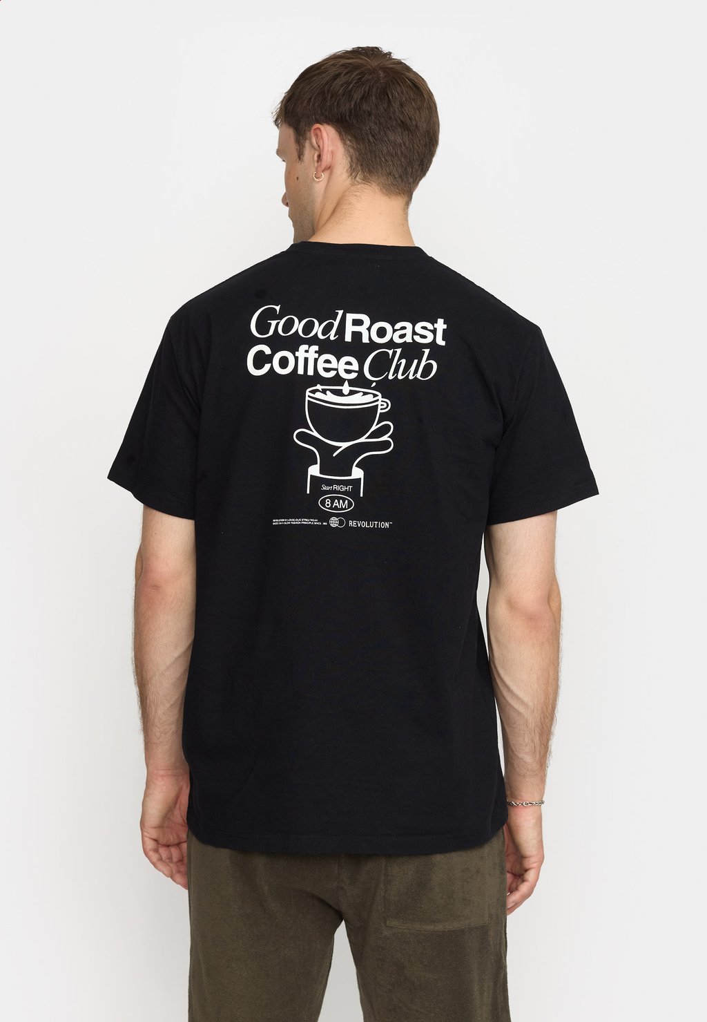 Футболка с принтом REVOLUTION, черный
Футболка с принтом REVOLUTION, черный