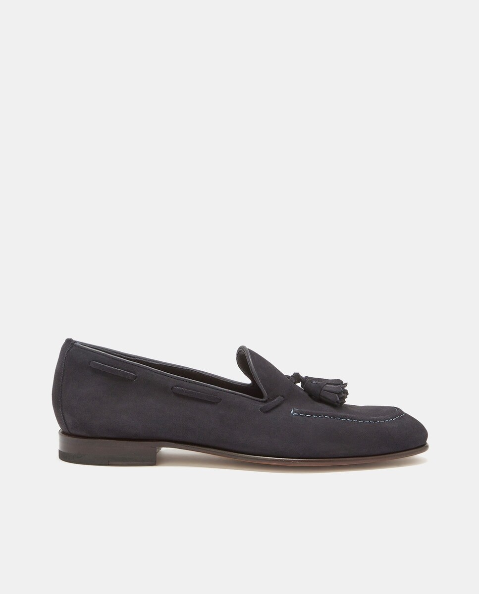 Мужские лоферы темно-синие замшевые с кисточками Carmina Shoemaker, темно-синий
Мужские лоферы темно-синие замшевые с кисточками Carmina Shoemaker, темно-синий