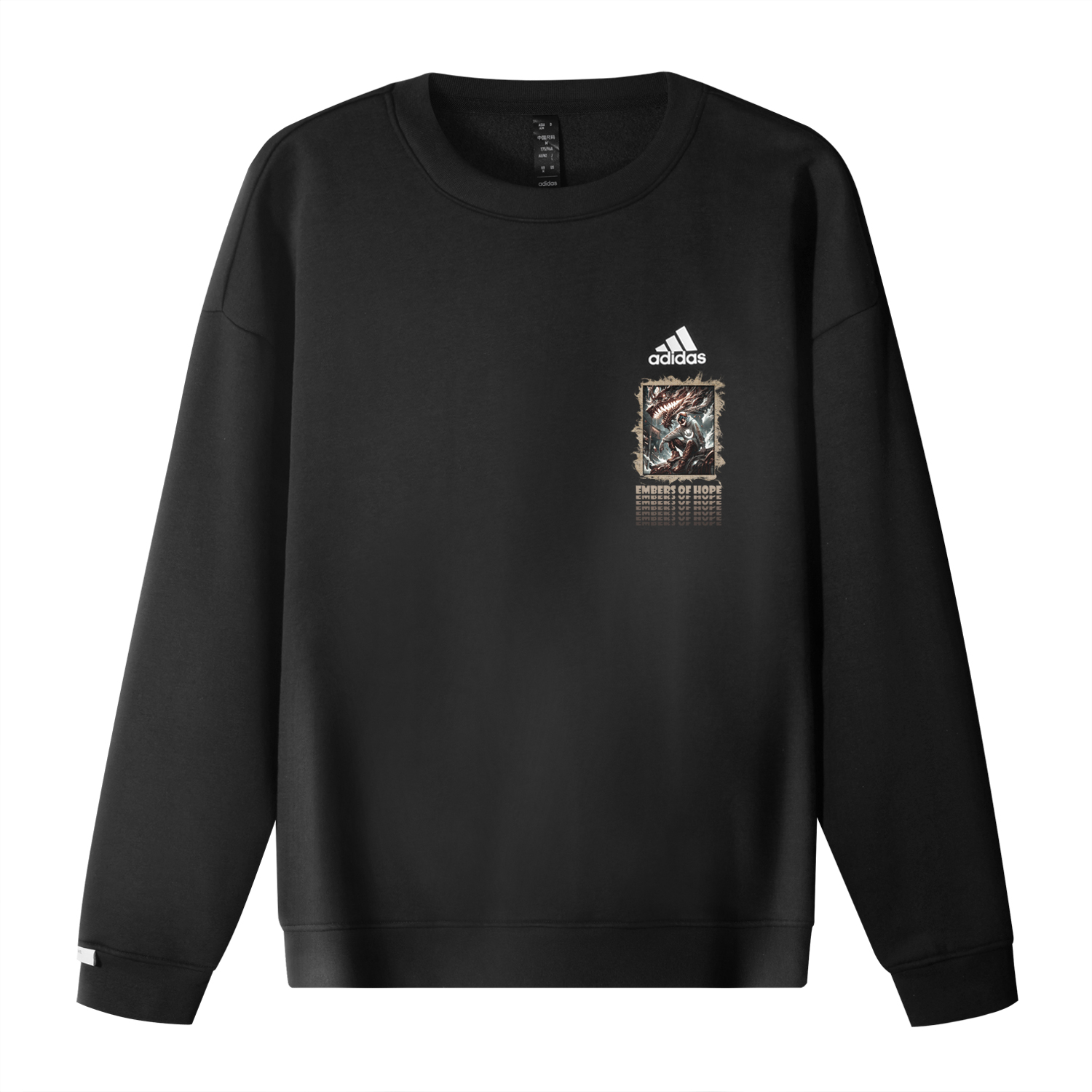 Adidas Свитшот унисекс черный
Adidas Свитшот унисекс черный