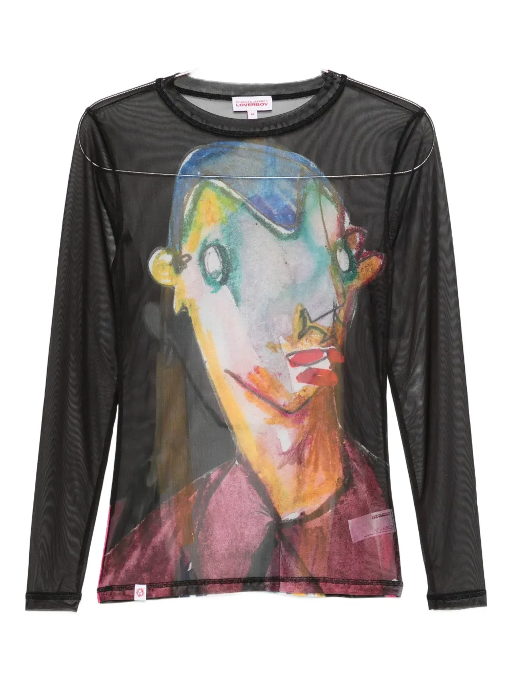 Футболка с длинными рукавами из пауэрсетки Charles Jeffrey Loverboy, черный
Футболка с длинными рукавами из пауэрсетки Charles Jeffrey Loverboy, черный