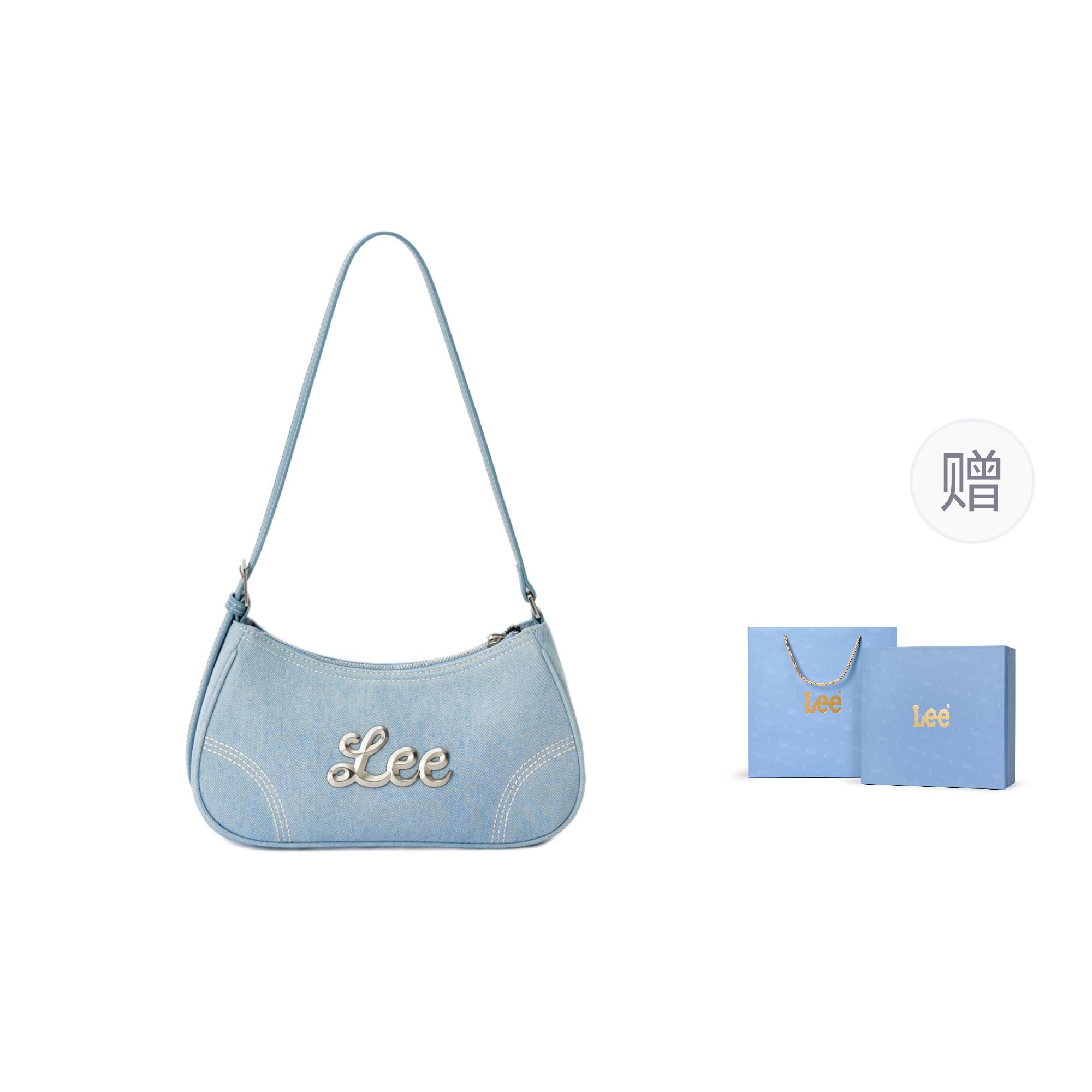 Lee Тканевая сумка через плечо женская разноцветная, Light Blue (Box+Shopping Bag Set)
Lee Тканевая сумка через плечо женская разноцветная, Light Blue (Box+Shopping Bag Set)