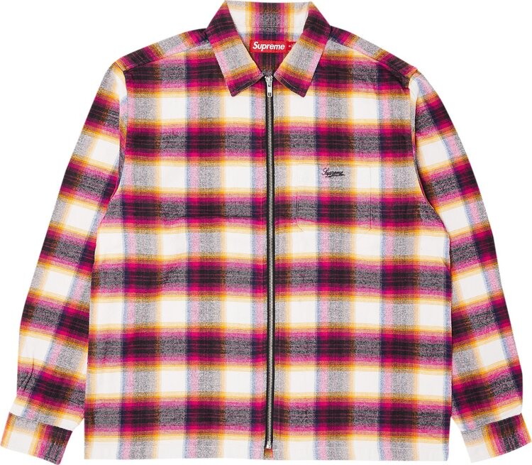 Рубашка Supreme Shadow Plaid Flannel Zip Up 'White', разноцветный
Рубашка Supreme Shadow Plaid Flannel Zip Up 'White', разноцветный