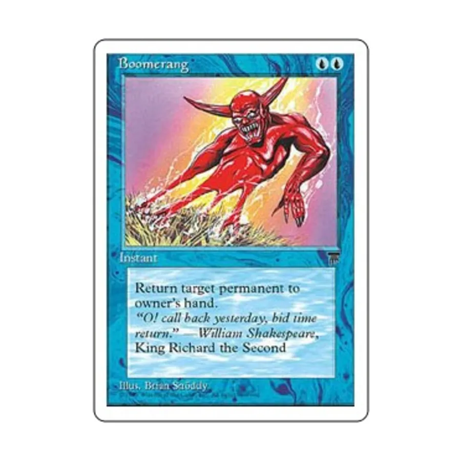 CCG Бумеранг (С), MTG - Chronicles
CCG Бумеранг (С), MTG - Chronicles