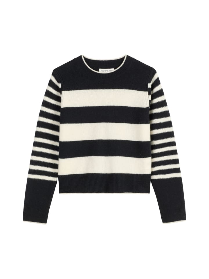Marc O'Polo Полосатый свитер, стандартный размер, темно-синего цвета
Marc O'Polo Полосатый свитер, стандартный размер, темно-синего цвета