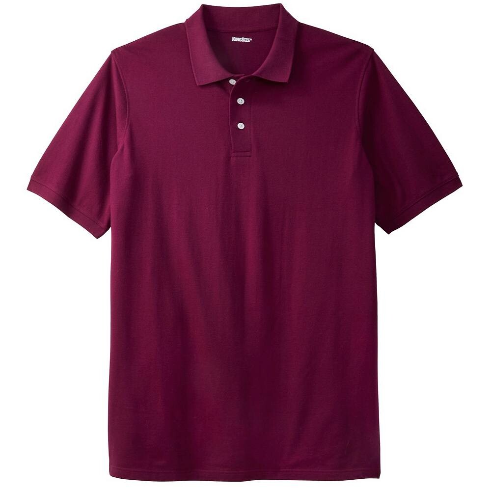 Мужская рубашка-поло из пике большой и высокой длины Kingразмера без усадки KingSize, цвет Dark Magenta
Мужская рубашка-поло из пике большой и высокой длины Kingразмера без усадки KingSize, цвет Dark Magenta