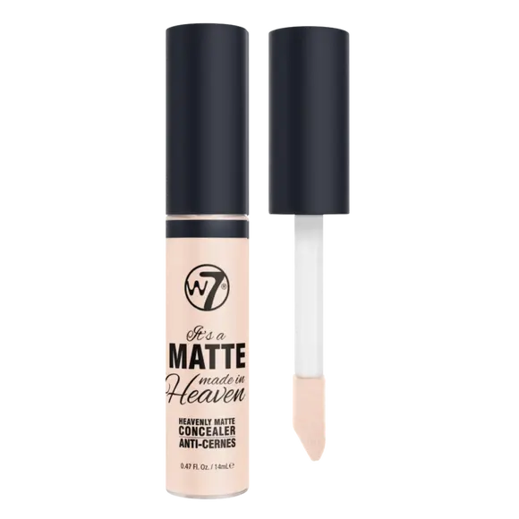 Матирующий консилер под глаза light cool 3 W7 Matte Made In Heaven, 14 мл
Матирующий консилер под глаза light cool 3 W7 Matte Made In Heaven, 14 мл