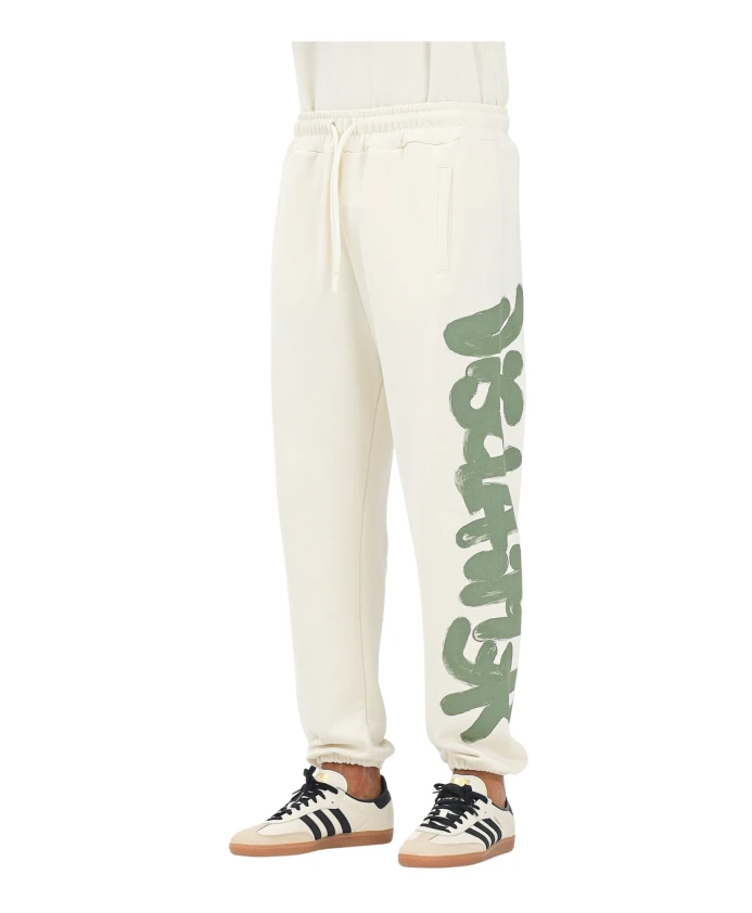 Спортивные кремовые брюки, осень-зима Disclaimer, белый
Спортивные кремовые брюки, осень-зима Disclaimer, белый