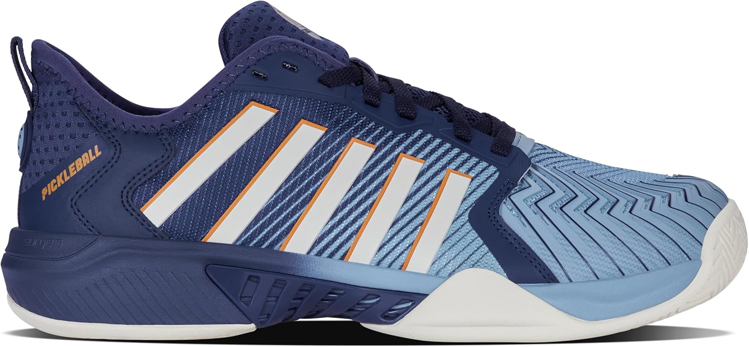 Мужские кроссовки для пиклбола K-Swiss Supreme, Oceana/Forget-me-not
Мужские кроссовки для пиклбола K-Swiss Supreme, Oceana/Forget-me-not