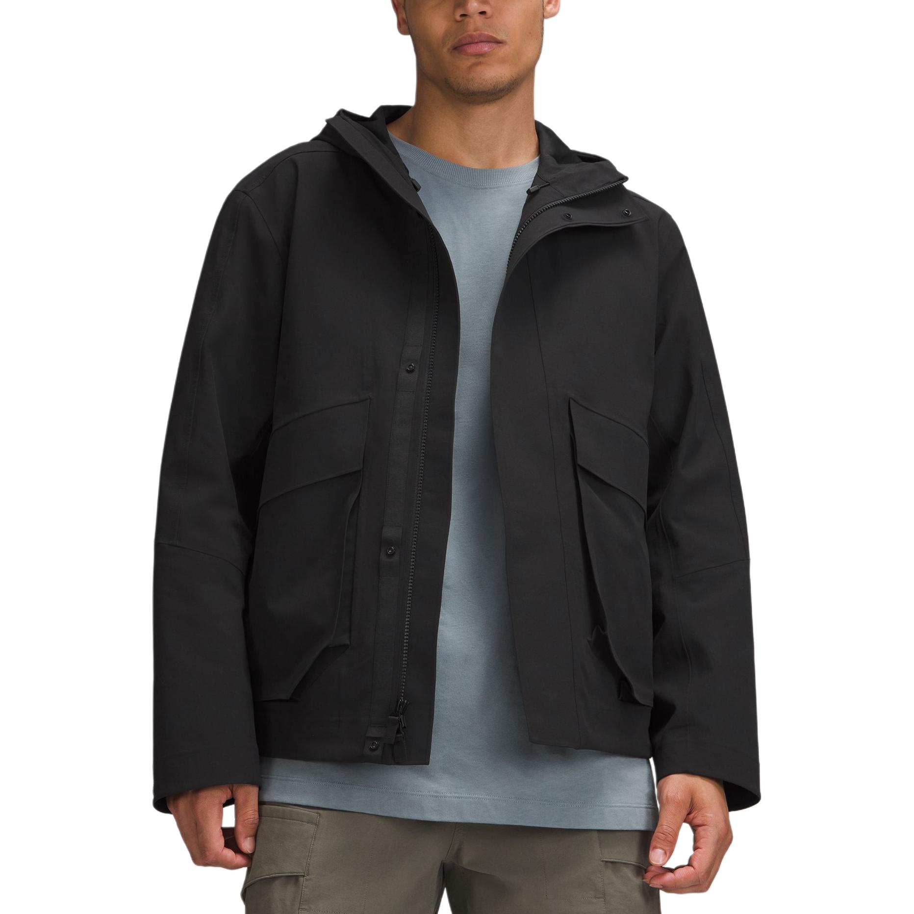 Lululemon Водонепроницаемая куртка мужская, Black/BLK
Lululemon Водонепроницаемая куртка мужская, Black/BLK