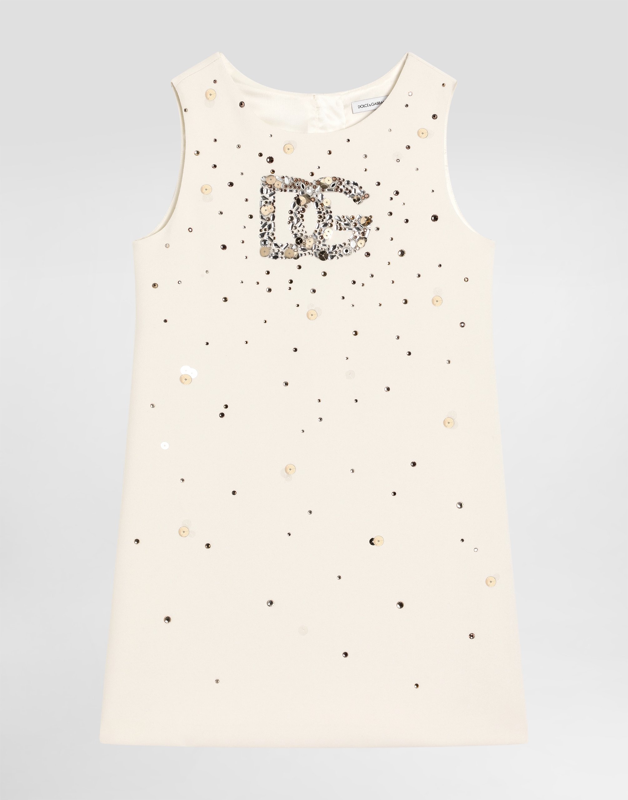 Платье из ткани кадди DOLCE & GABBANA, белый
Платье из ткани кадди DOLCE & GABBANA, белый