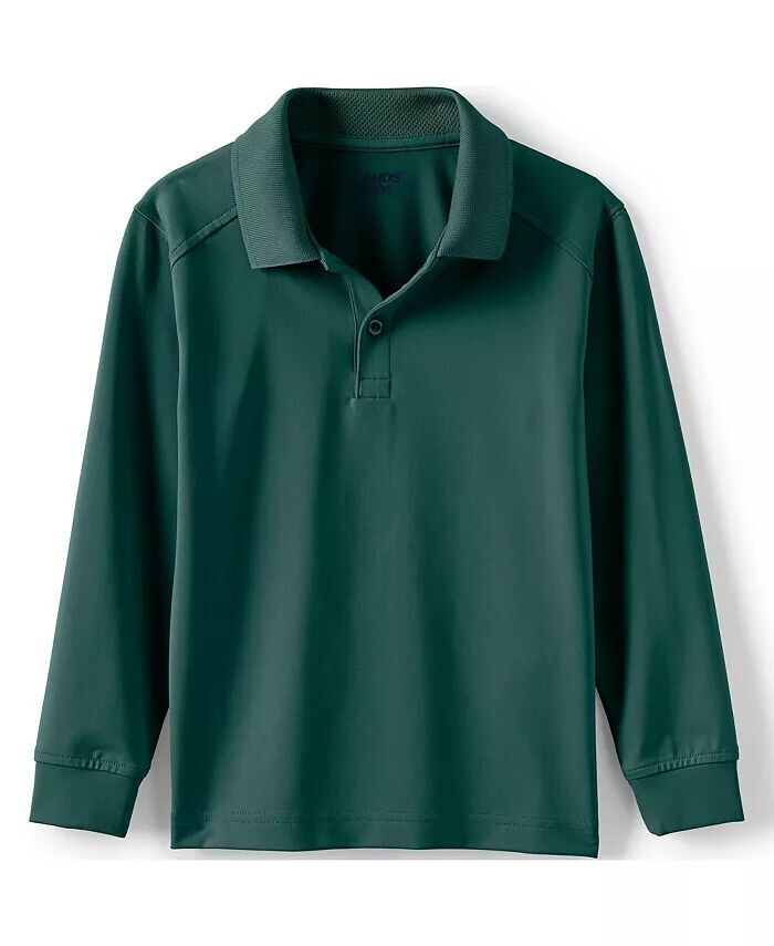 Школьная форма для девочек, рубашка поло с длинными рукавами Rapid Dry Lands' End, зеленый
Школьная форма для девочек, рубашка поло с длинными рукавами Rapid Dry Lands' End, зеленый