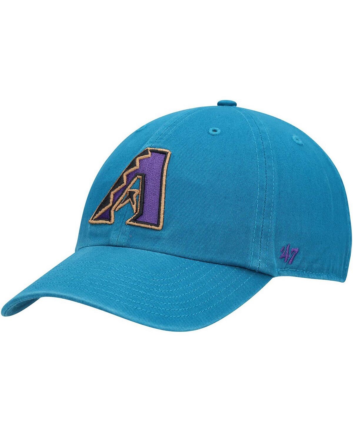 Мужская бирюзовая регулируемая шляпа с логотипом Arizona Diamondbacks Cooperstown Collection Clean Up '47 Brand
Мужская бирюзовая регулируемая шляпа с логотипом Arizona Diamondbacks Cooperstown Collection Clean Up '47 Brand
