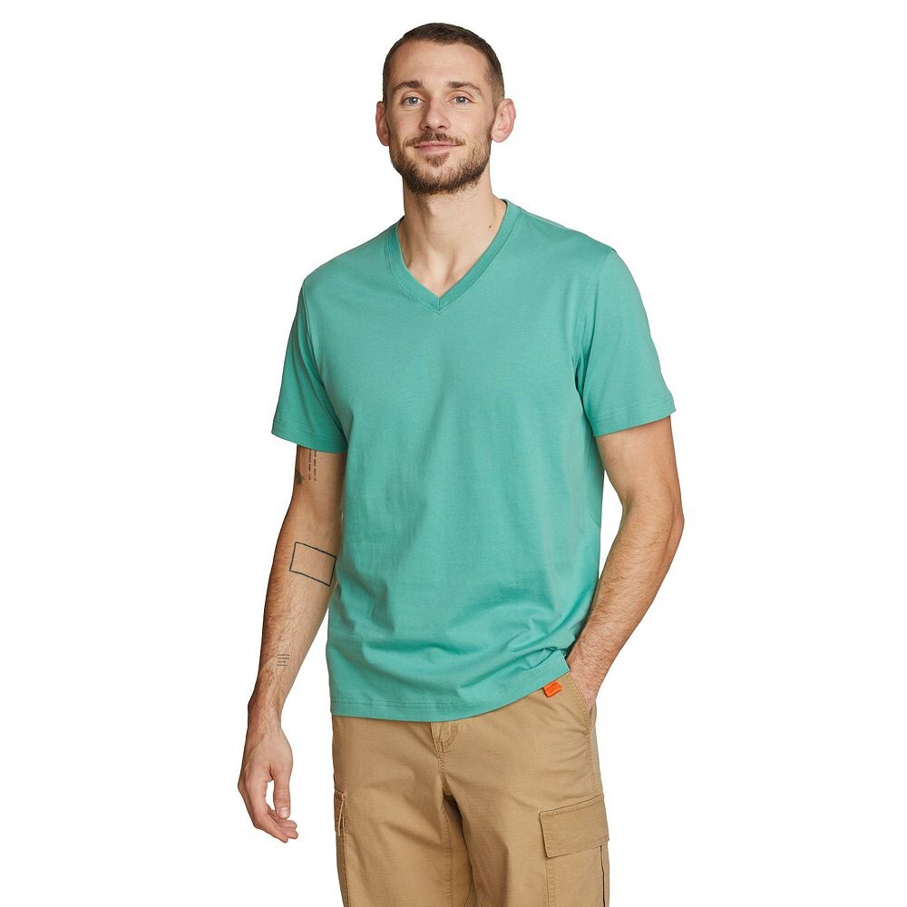 Мужская футболка Eddie Bauer Legend с короткими рукавами и v-образным вырезом, цвет Beach Glass
Мужская футболка Eddie Bauer Legend с короткими рукавами и v-образным вырезом, цвет Beach Glass