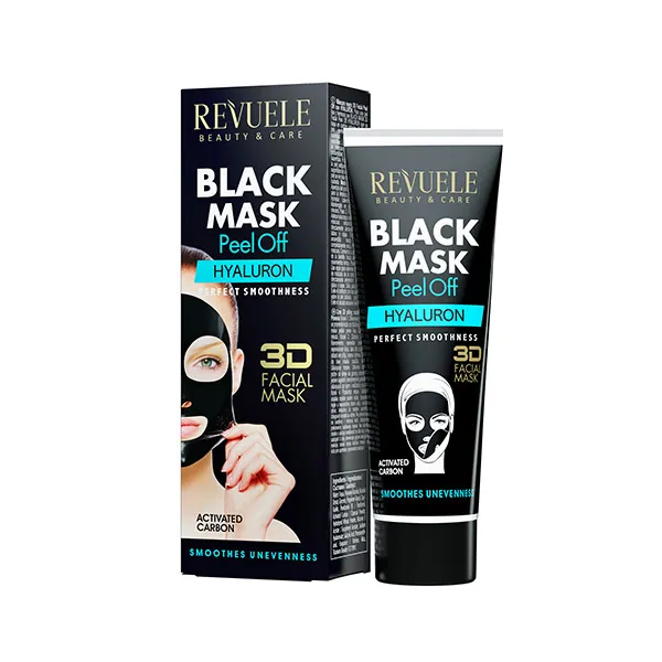 Черная пленка Mascarilla Hyaluron Revuele, 80 ml
Черная пленка Mascarilla Hyaluron Revuele, 80 ml