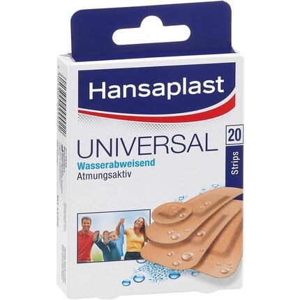 Hansaplast Универсальные полоски 20 шт.
Hansaplast Универсальные полоски 20 шт.