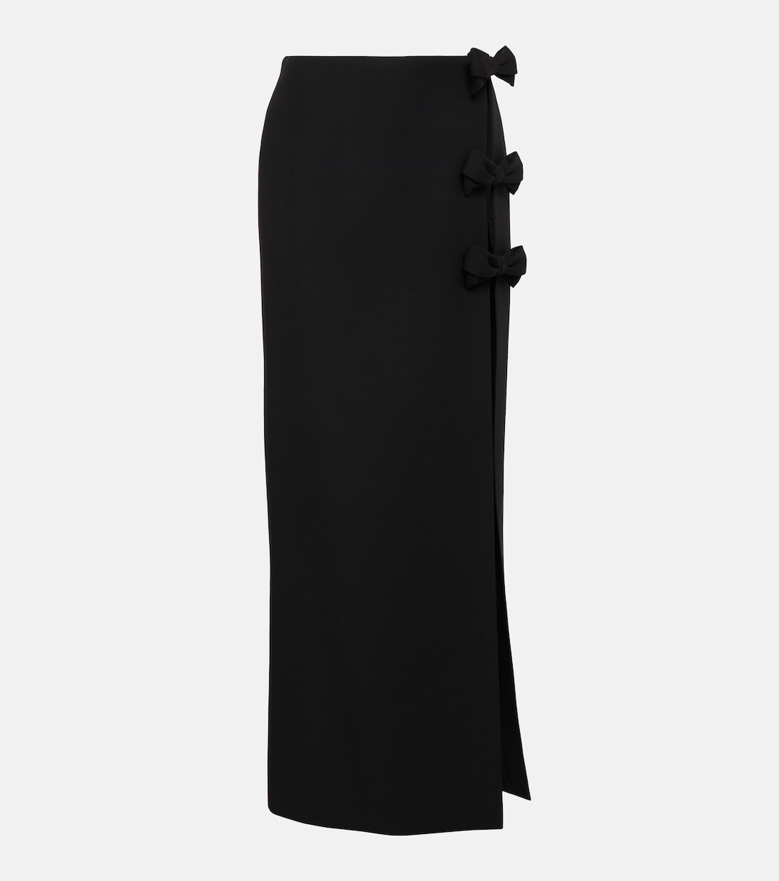 Юбка макси из шерсти и шелка Valentino, черный
Юбка макси из шерсти и шелка Valentino, черный