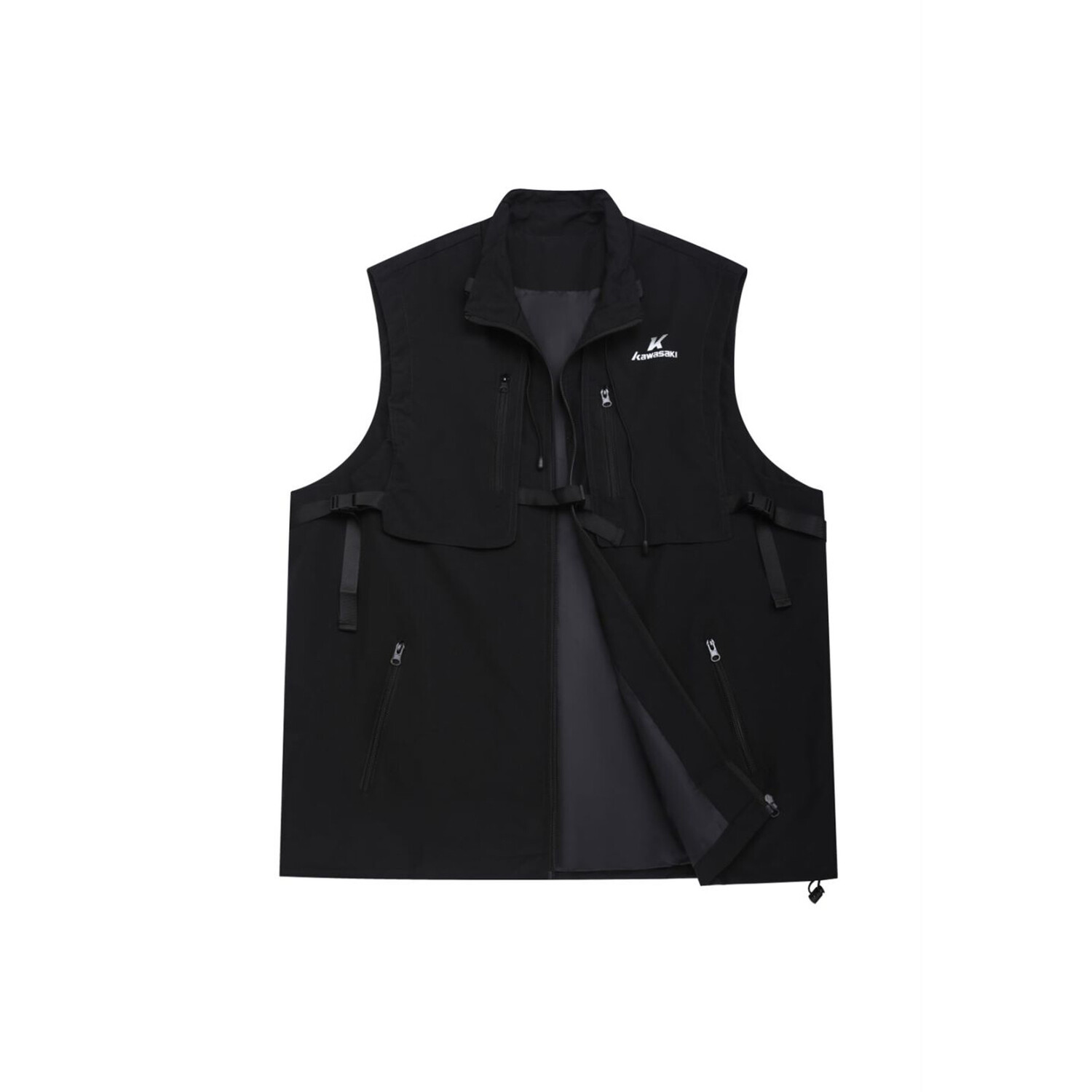 Жилет унисекс Kawasaki, хаки
Жилет унисекс Kawasaki, хаки