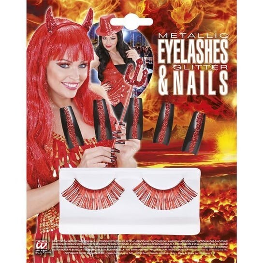 Набор Дьявольских Ресниц Для Ногтей, Widmann 
Набор Дьявольских Ресниц Для Ногтей, Widmann