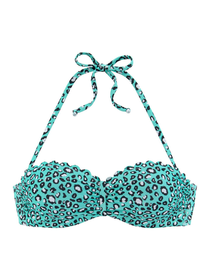 Верх бикини LASCANA, цвет mint/bedruckt
Верх бикини LASCANA, цвет mint/bedruckt