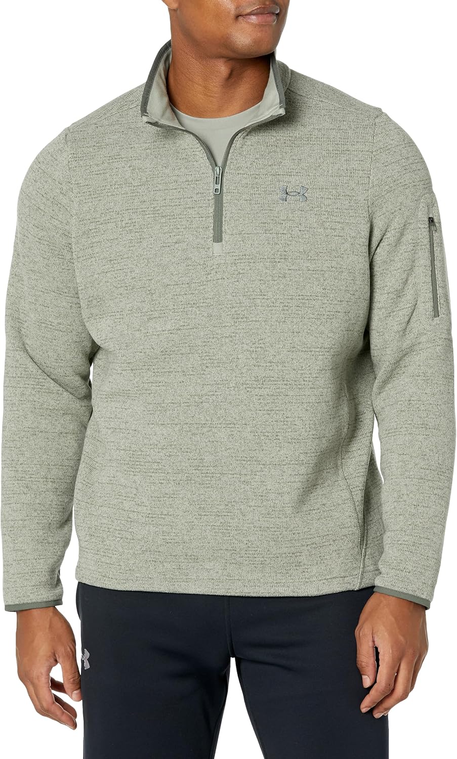 Under Armour мужская флисовая толстовка с молнией на четверть, (504) Grove Green/Colorado Sage/Colorado Sage
Under Armour мужская флисовая толстовка с молнией на четверть, (504) Grove Green/Colorado Sage/Colorado Sage