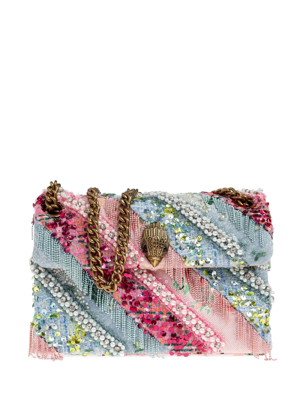 Сумка на плечо Kensington с бахромой Kurt Geiger London, синий
Сумка на плечо Kensington с бахромой Kurt Geiger London, синий