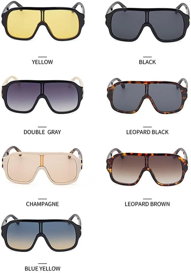 Винтажные модные солнцезащитные очки для мужчин и женщин, классические очки для вождения в большой оправе, защита от ультрафиолета UV400 HYYZZC, Leopard Black
Винтажные модные солнцезащитные очки для мужчин и женщин, классические очки для вождения в большой оправе, защита от ультрафиолета UV400 HYYZZC, Leopard Black