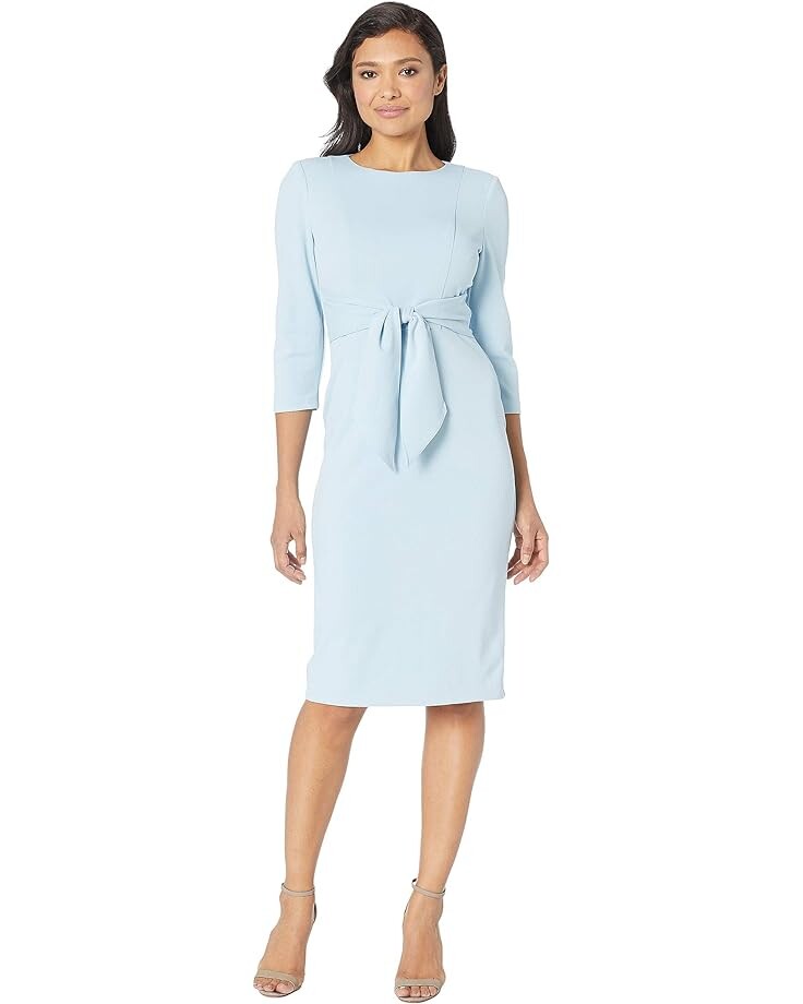 Платье Adrianna Papell Knit Crepe Tie Waist Sheath, цвет Blue Mist
Платье Adrianna Papell Knit Crepe Tie Waist Sheath, цвет Blue Mist