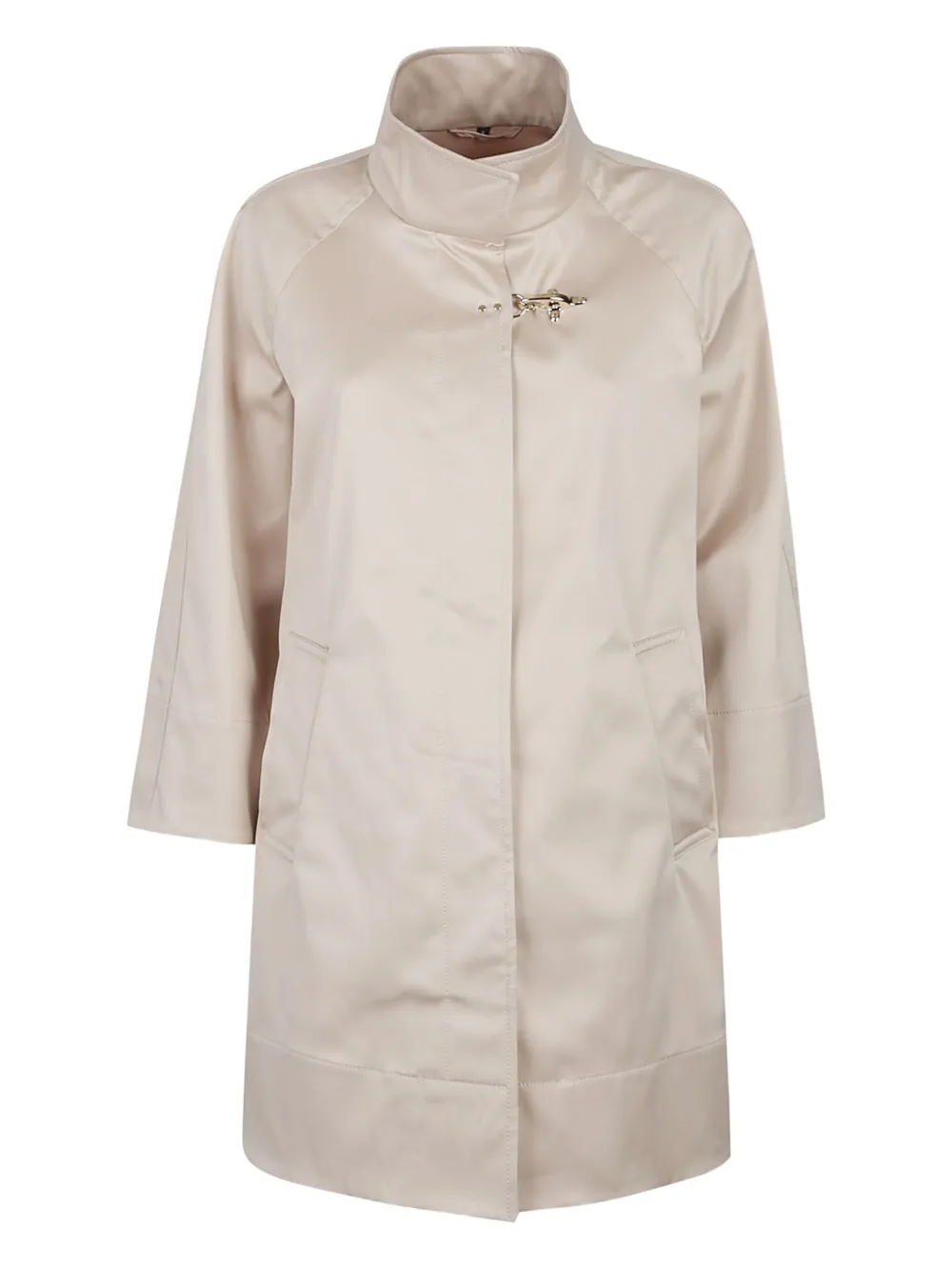 Пальто оверсайз с высоким воротником и накладными карманами Fay, нейтральный
Пальто оверсайз с высоким воротником и накладными карманами Fay, нейтральный